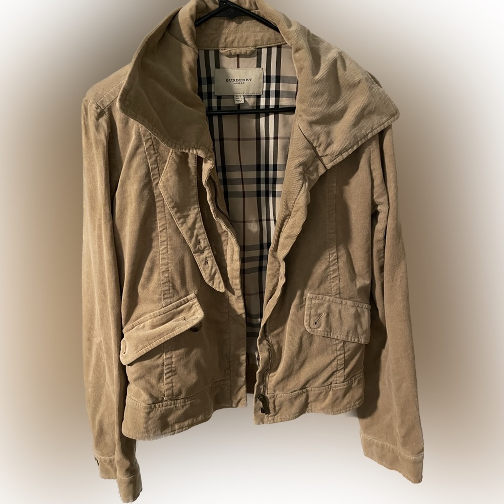 Authentic Burberry Corduroy Jacket